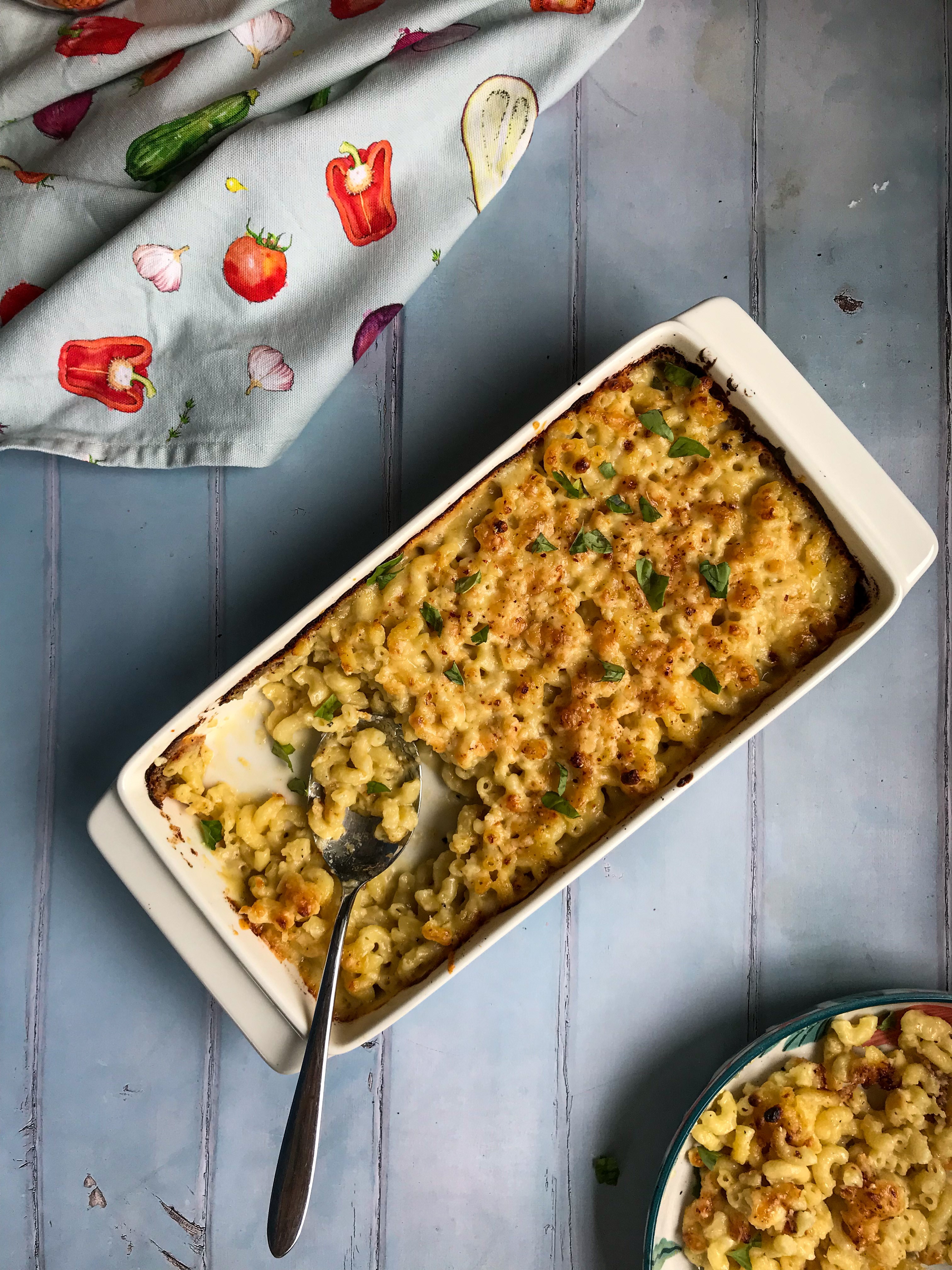 Gratin de macaroni au fromage