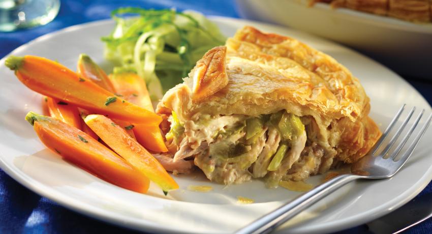 Chicken and Leek Pie