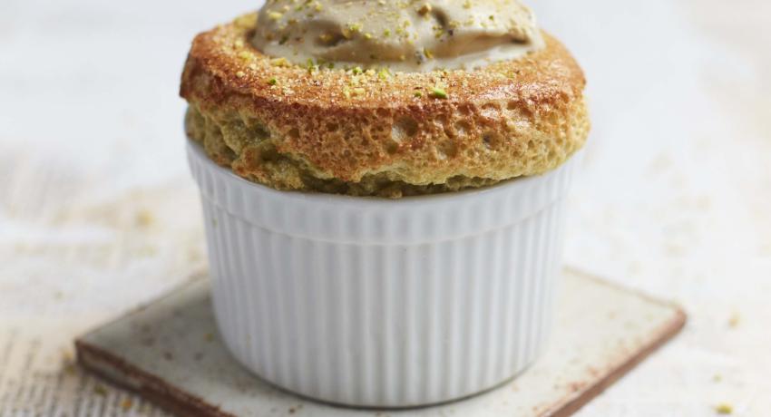 Pistachio Soufflé 