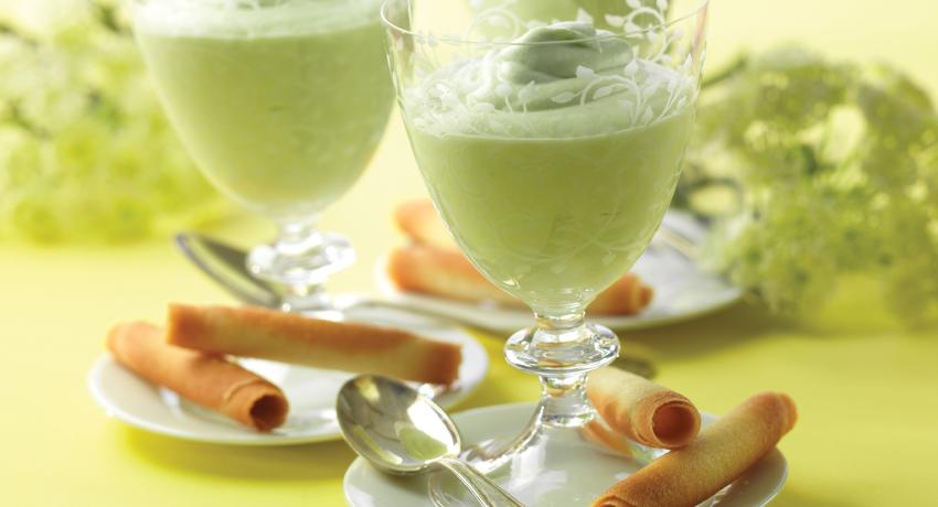 Gooseberry and Elderflower Fool