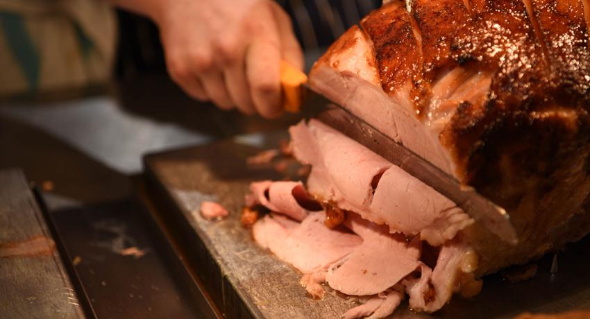 Mustard Encrusted Gammon