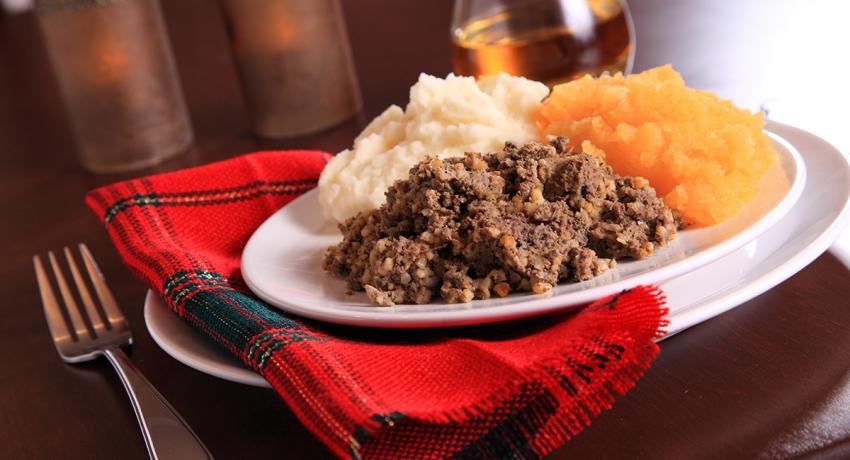Burns night supper 
