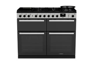 Falcon Edge Deluxe 110-Slow cook oven, Black Glass-Chrome