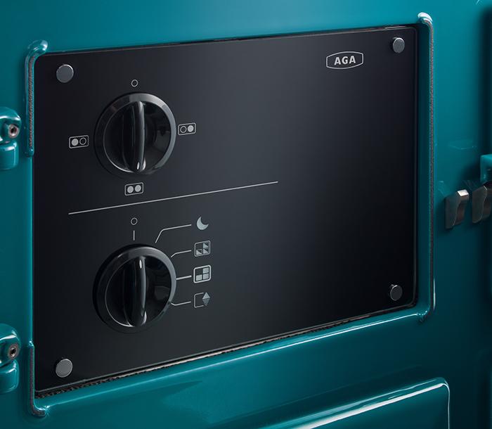 Control panel of an AGA R7 Series cooker