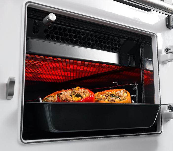 infrared grill available on AGA R3 Series models 
